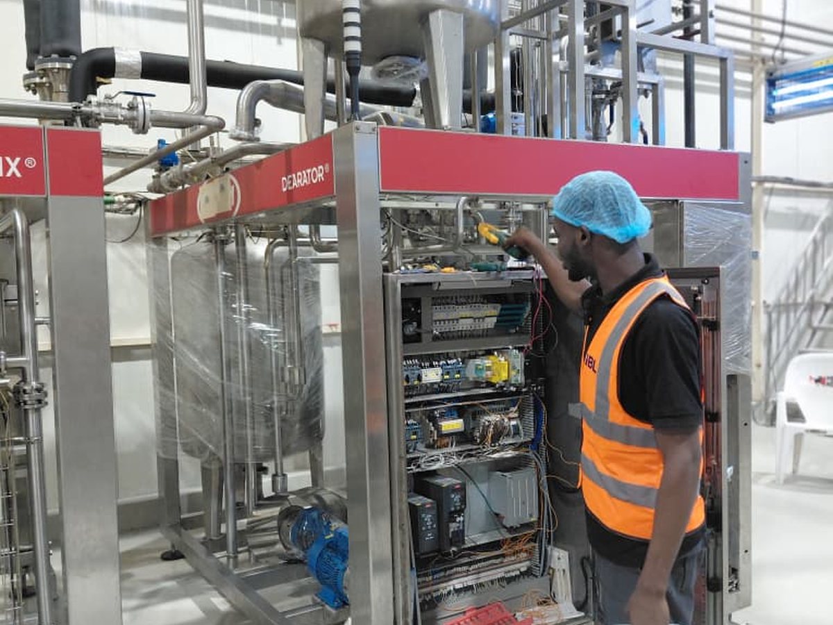 Juice mixer machine control panel